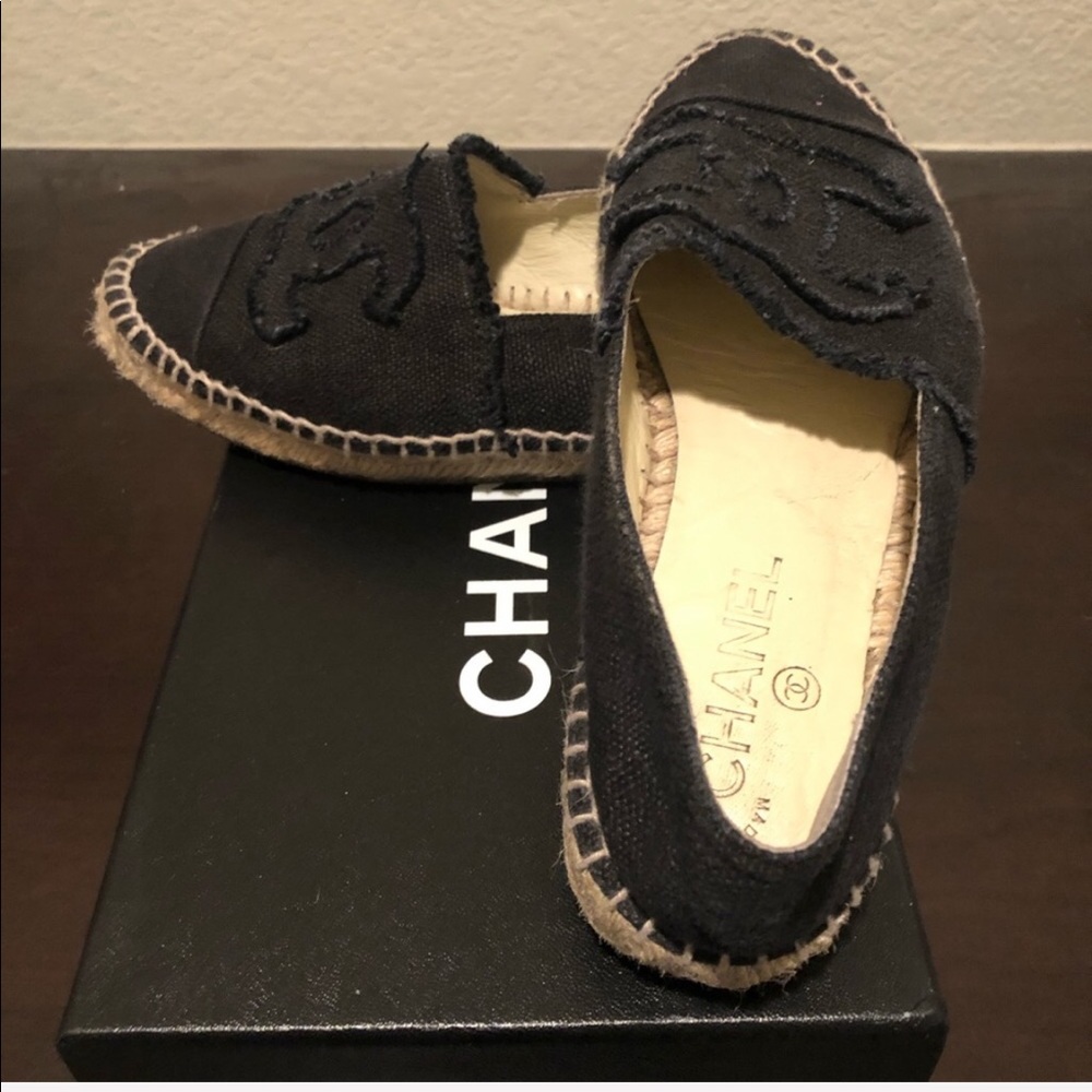 CHANEL fabric Espadrilles size 36